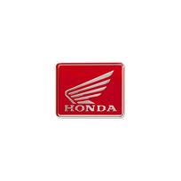 AAAKW1 Honda Motociklo 3D Sparno Logotipo Emblema Lipdukas Ženklelis Decal Motociklui Motoroleriui Prietaisų Skydeliui Kuro Bakui Kėbulo Aksesuarai 1PCS raudona