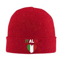 Italy Italian Flag Italia Hat Autumn Winter Skullies Beanies Warm  Caps Unisex Acrylic Skullcap One Size blue