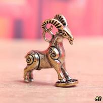 2027 Year Of Chinese Zodiac Goat Lucky Pendant Keychain Copper Feng Shui Wealth Key Ring Women Men Bag Charm Jewelry Gift as the picture pink