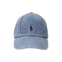 Polo Ralph Lauren Klasikinis logotipas Siuvinėjimas Medvilninė kepuraitė su snapeliu Unisex Poros stilius Mėlyna 710855733001 mėlyna