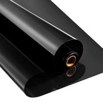 Electrostatic Adsorption Type Sun Protection And Heat Insulation Film One-Way Vision Block Ultraviolet Ray Sunshade Window Film. 40cmX5m gray