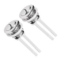 Tualeto nuleidimo mygtuko keitimas Standartinis 38 mm tualeto mygtukas Dvigubas tualeto nuleidimo mygtukas Apvalios galvutės mygtukas Closestool priedai black
