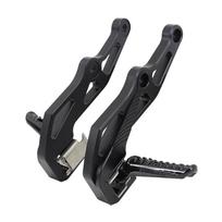 Motociklo kojelių pedalų kojos atramos komplektas, skirtas HONDA NC700D NC750D NC 700D 750D NC700 NC750 D Integra NC 700 NC 750 D sidabras