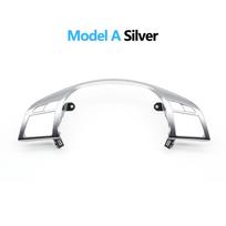 Automobilio sidabrinis vairo dangtelio apdailos skydelio keitimas Mercedes Benz CEM ML GL GLS G klasės W204 W212 W166 W463 Model B Gray gray
