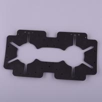 Car Front Console Cup Holder Tab Foam Sheet Fit For Honda Pilot 2009 2010 2011 2012 2013 2014 2015 gray