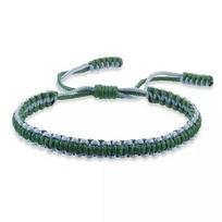 Ethnic Tibetan Buddha Woven Amulet Multicolor Bracelets & Bangles For Women Men Handmade Rope Buddha Charm Bracelet Friend Bracelet Style L beige