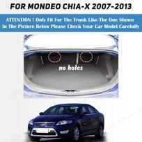 Car Trunk Mat For Ford Mondeo CHIA-X 2007 2008 2009 2010 2011 2012 2013 Custom Car Accessories Auto Interior Beige gray