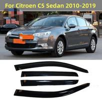 Skirtas Citroen C5 Sedanui 2010- Automobilio lango skydelio deflektorius, apsauga nuo lietaus markizės, stoglangio dangčio apdaila, automobilio stiliaus priedai black