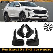 Automobilio purvasaugiai Great Wall Haval F7 F7x   Purvasaugiai Apsaugos nuo purslų Sparno purvasaugiai Priedai juoda