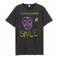 Amplified Unisex Adult Smile The Smashing Pumpkins T-Shirt XXXL juoda