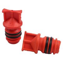 2pcs Air Compressor Oil Breather Cap with 17mm Male Thread Suitable for Workshop and Industrial Compressor Units China Mainland