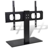 vidaXL TV rėmas su pagrindu, plienas, juodas, 32"-70