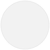 vidaXL Stalo apsauga, matinė, 80cm skersmens, 1,6mm, PVC