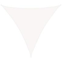 vidaXL Uždanga nuo saulės, baltos spalvos, 6x6x6m, HDPE, 160g/m²