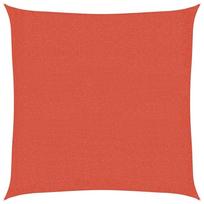 vidaXL Burė nuo saulės, terakota spalvos, 2,5x2,5m, HDPE, 160g/m²