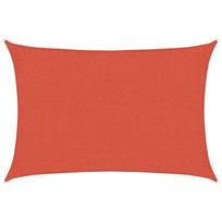 vidaXL Burė nuo saulės, terakota spalvos, 2x2,5m, HDPE, 160g/m²