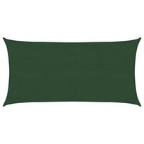 vidaXL Uždanga nuo saulės, tamsiai žalios spalvos, 3x6m, HDPE, 160g/m²