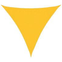 vidaXL Uždanga nuo saulės, geltona, 3,6x3,6x3,6m, HDPE, 160g/m²