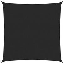 vidaXL Uždanga nuo saulės, juodos spalvos, 3x3m, HDPE, 160g/m²