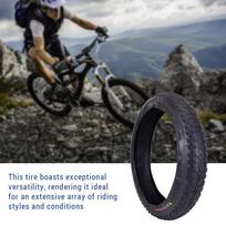 20 X 3.0 Inch Fat Bike Tire Rubber Bike Folding Tires Snow Beach Bicycle Replacement Tire gray