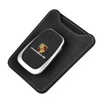1 vnt. automobilio salono akinių laikiklis kortelių laikiklis „Porsche Panamera Carrera Macan Boxster Cayman Cayenne 911“ automobilių priedams juoda