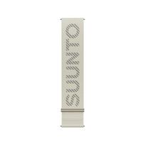 Sunto 22Mm Athletic 7 Loop Textile Strap Frost Grey S+M Free/Free white