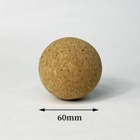 6cm Multifunctional Cork Ball Massage Yoga Plantar Fasciitis Treatment Ball Home Decoration Ornaments Decorative Ball brown