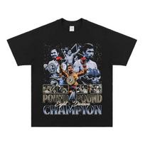 Manny Pacquiao Pound 4 Pound Eight Division Champion T-shirt M black