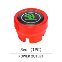 Car Cigarette Lighter Cover Dust Cover Dustproof Cap Plug For Skoda Octavia A5 A7 A2 Rapid Fabia Superb Kodiaq Auto Accessories juoda