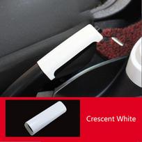 Headgear Handbrake Cover Anti-scratch Patch Interior Decoration Accessories for Mercedes-Benz Smart 453 Fortwo Pink-1PCS pink