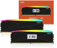 V-Color Manta XFinity+ aRGB DDR5-6400 RAM, CL32, XMP/EXPO - 32GB dviejų modulių rinkinys, Black | MEVC-015 | 4711658488770