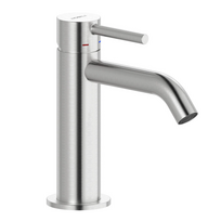 Nobili ACQUERELLI praustuvo maišytuvas, braižyto nerūdijančio plieno spalvos, inox brushed