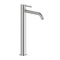 Nobili ACQUERELLI aukštas praustuvo maišytuvas, braižyto nerūdijančio plieno spalvos, inox brushed