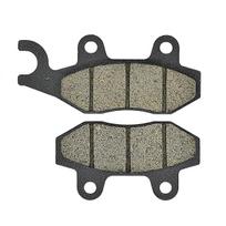 Motociklo priekinės ir galinės stabdžių kaladėlės Kawasaki KX125 KX250 G1 H1 H2 J1 J2 K1 KX500 E1-E5 KDX 200 DX G SR 250 F1 D1 D2 D3 D4 Rear gray