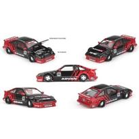 MINI GT Kaido House Modeliukas 1983 Toyota AE86 Sprinter Trueno *Kaido Advan*, red/black (yra Sandėlyje)