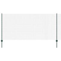 vidaXL Suvirintas vielos tvora su stulpeliais 10 x 1,2 m Žalia