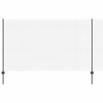 vidaXL Suvirintas vielos tvora su stulpeliais 10 x 1,4 m Pilka