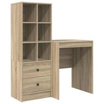 vidaXL Stalas Sonoma ąžuolas 105,5 x 50 x 127 cm 2 vnt.