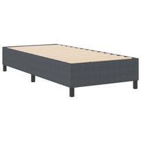 vidaXL Platforminės lovos rėmas Tamsiai pilka 80 x 200 cm