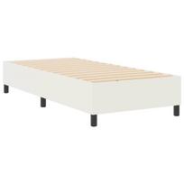 vidaXL Platforminės lovos rėmas Kreminė 80 x 200 cm Kordūrinis audinys