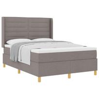 vidaXL Kiemas lova su galvūgalio Tortora 140 x 190 cm audinys