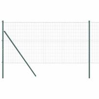 vidaXL Euro tvoros žemės tvirtinimas 10 x 1,4 m PVC dengtas plienas