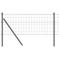 vidaXL Euro tvoros žemės tvirtinimas 10 x 0,8 m PVC dengtas plienas