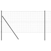 vidaXL Euro tvoros žemės tvirtinimas 10 x 1 m PVC dengtas plienas