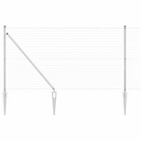 vidaXL Euro tvora su smeigėmis 10 x 1,4 m Galvanizuotas plienas