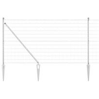 vidaXL Euro tvora su smeigėmis 25 x 1,2 m Galvanizuotas plienas