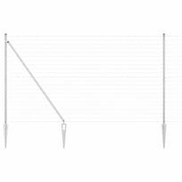 vidaXL Lauko Euro tvora su smeigėmis 10 x 1,5 m Galvanizuotas plienas