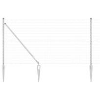 vidaXL Lauko Euro tvora su smeigėmis 25 x 1,2 m Galvanizuotas plienas
