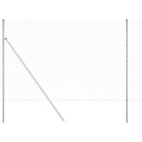 vidaXL Grandinės tvoros tvirtinimas 10 x 1,6 m Galvanizuotas plienas