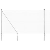 vidaXL Suvirintas vielinis tvoras su smailiais galais 10 x 1,6 m